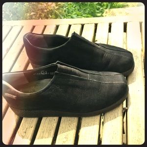 Mephisto walking shoes.